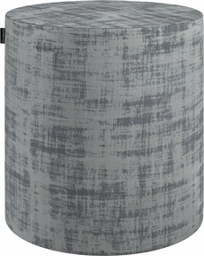 Dekoria Barrel puff szürke beton