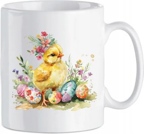 Kerámia bögre Húsvéti csibe Divatos nyomtatás Húsvéti ünnepek