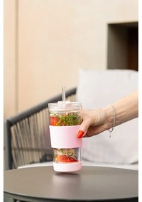 Rózsaszín termobögre 600 ml Fuori – Vialli Design