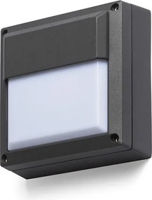 RENDL DELTA 145 fali lámpa antracitszürke 230V GX53 9W IP54