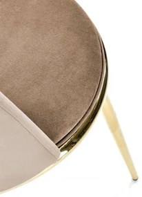 K-460 étkezőszék bézs arany