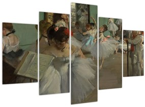 Kép - Edgar Degas, The Dance Class, reprodukciók (150x105 cm)