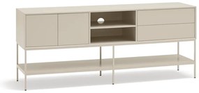 Krémszínű TV-állvány 175x74x45 cm Platt – Teulat