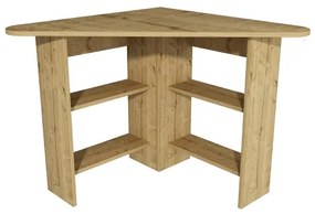 Munkaasztal CORNER 73,8x80 cm zafír tölgy