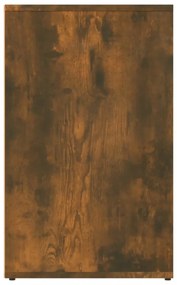 füstös tölgy színű szerelt fa pipereszekrény 80 x 40 x 65 cm