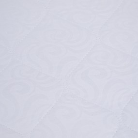 Boxspring ágy, 180x200, szürke, APRIL