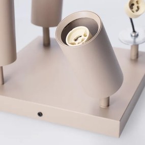 Brilagi - SELE SQUARE spotlámpa 4xGU10/30W/230V bézs