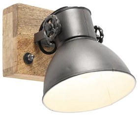 Ipari reflektor sötétszürke mangófa betéttel 18 cm - Mangoes