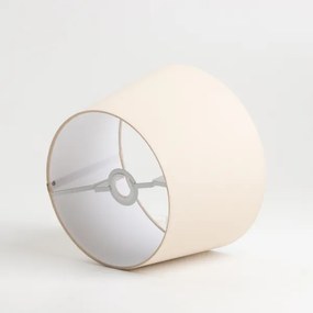 Brilagi - LED állólámpa CERIA 1xE27/40W/230V, átmérő 30 cm, bézs/matt króm