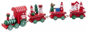 Fa karácsonyi figura (magasság 7,5 cm) Locomotive – Casa Selección