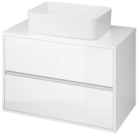 Cersanit Crea szekrény 79x45x53 cm Függesztett, mosdó alatti fehér S924-005