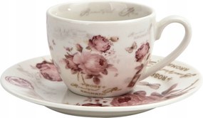 2 db 90 ml-es csésze csészealj szett