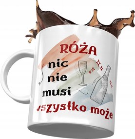 Bögre Rózsa Barátnő Feleség Barátnő Nyomtatott Fotóval