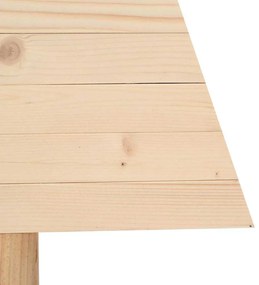 Karácsonyfák állvánnyal Természetes 90 cm Tömör fenyőfa