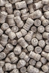 Poszter 40x60cm Pezsgős dugók, Assaf Frank