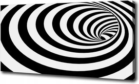 Vászonkép Spirál csíkos 120x60 cm