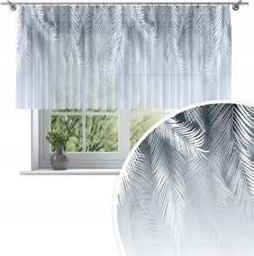 Függöny Kész Fátyol 400X120 Festett Mintás Béka Szalag Függöny 193