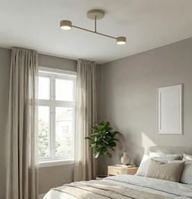 Ráépített csillár HALO 2xGX53/10W/230V bézs