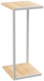 Virágállvány 70x30x34 cm, fehér