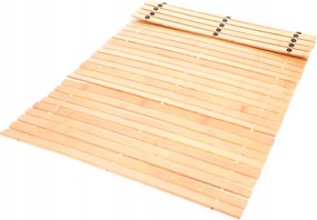 Fürdőszobaszőnyeg Chomik bambusz barna 50x80 cm csúszásgátló