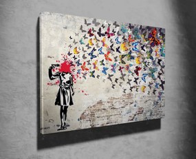 WY51 Banksy vászonkép, 50 x 70 cm