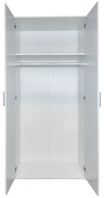 Ruhásszekrény Blessa (fehér). 1069341