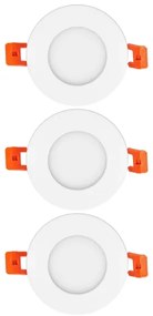 Osram - 3 darabos szett LED süllyesztett lámpatest SLIM LED/4,5W/230V