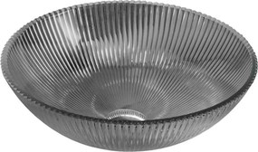 Mexen Zuri üveg mosdókagyló 39 x 39 cm, fekete - 24193970