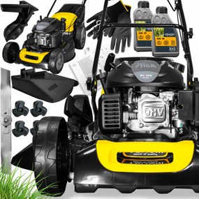 Benzinmotoros Fűnyíró Venom 51CM Meghajtással Stiga Motor 166CC Magas Fű Pro