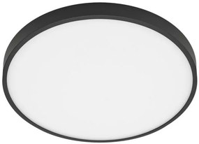 ITALUX PLF-75689-BK-4K RIBERIO Kerek Mennyezeti Lámpa Fehér, Fekete LED IP20