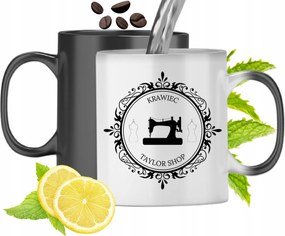 Mágikus Bögre Szabónak Színváltós, fényképes nyomattal