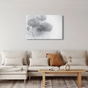 Szürke árnyalatú virágok képe (90x60 cm)