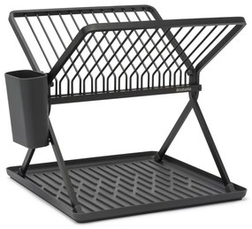 Sötétszürke fém kétszintes edényszárító 37x33 cm – Brabantia