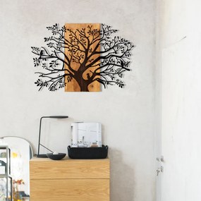 Kavak fém fali dekoráció, 85×58 cm