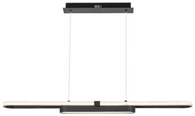 Rabalux 72030 - LED Csillár zsinóron CONTESSA LED/48W/230V 4000K fekete