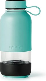Türkiz üveg utazó ivópalack 500 ml To Go – Lékué