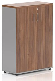 Visio LUX közepes szekrény 80 x 38,5 x 113 cm, dió
