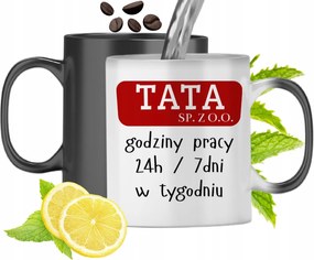 Mágikus Bögre Apukáknak Színváltós Nyomtatott Fotóval