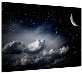 Kép - csillagos égbolt (70x50 cm)