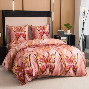 Mikroszálas ágyneműhuzat MONARELLE rózsaszínű Ágyneműhuzat mérete: 70 x 80 cm | 140 x 200 cm