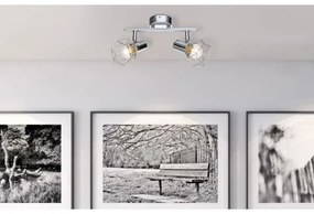 Globo 54802-2 - Spotlámpa XARA I 2xE14/40W/230V