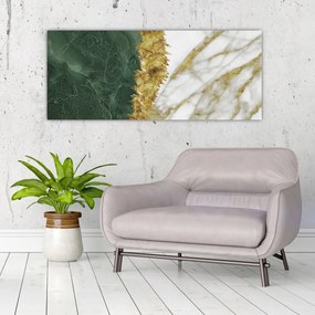Kép - Zöld márvány N⁰1 (120x50 cm)