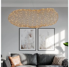 ByRydens 4201260-6501 - LED Csillár zsinóron HAYDEN LED/20W/230V arany