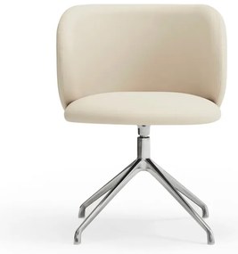 Bézs kárpitozott étkezőfotel Mogi – Teulat