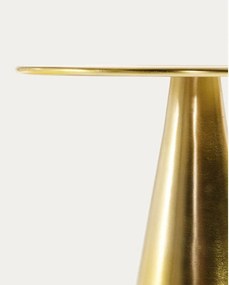 Alumínium kerek tárolóasztal ø 39 cm Rhet – Kave Home