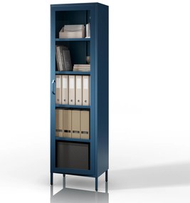 LUIGI vitrin, 500 x 1800 x 350 mm, Modern: gránátszín