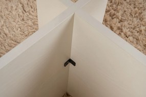 Dohányzóasztal Vetrino - Wooden Fehér