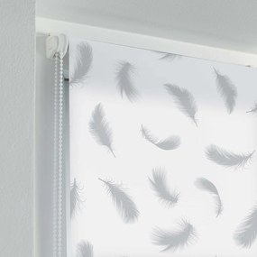 Fehér textil roló 60x90 cm Envolea – douceur d'intérieur