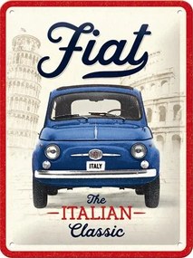 Fém tábla Fiat - Italian Classic, (15 x 20 cm)
