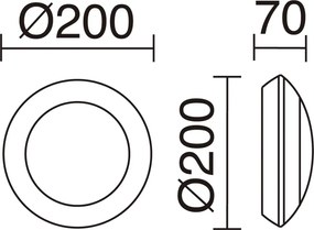 Novolux PIRO 559A-G31X1A-03 Süllyesztett mennyezeti lámpa 1x3W/GX53 350LM IP66